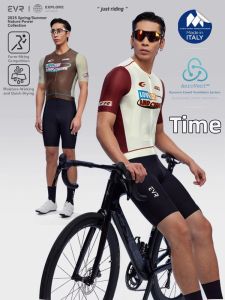 evr | Summer Breathable High Elastic Fit Mens Cycling Shirt