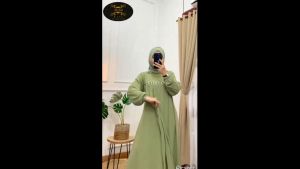 Gamis Wanita Dewasa TAMARA DRESS CERUTY BABYDOLL Gamis Kondangan Simple Elegan Dress Muslim Wanita