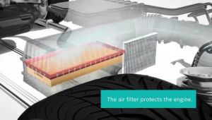 Bosch Air Filter for Toyota Vios Corolla Yaris Corolla RAV4