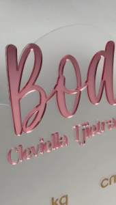 JANKA Floralist Hospital Board Baby Newborn Model Bunga Akrilik Papan Plakat Hiasan Dekorasi Welcome Name Letter Custom Biodata Nama Berat Tinggi Tanggal Lahir Kelahiran Bayi