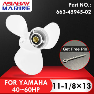 663-45945-02 Marine Propeller 11 1/8 * 13  For Yamaha  40 48 50 60 hp Aluminum Alloy Screw boat accessories Outboard Motor
