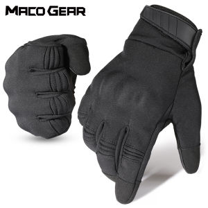 Winter Warm Motorcycle Full Finger Gloves Touch Screen Motorbike Motocross Cycling Riding MTB Windproof Non-slip Protective Gear