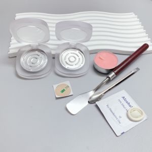 Diamond Highlighting Cheek Powder Compact Replacement Box Blush Powder Pressed Disk Tool DIY Blush Eyeshadow Split Box