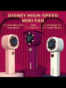 【Hot sales】 Handheld Fan Portable Turbo Fan High Speed Kipas Mini Fan Cooler 100 Level adjust LED Birthday Gift Sets