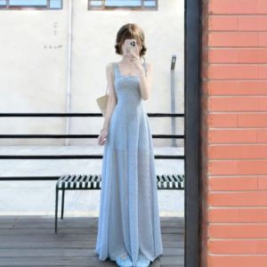 CHANGTONG | Elegant Slimming Darts Ladies Dress