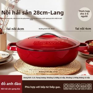 Amercook | Nồi Đúc Sắt Mạ Men Không Dính