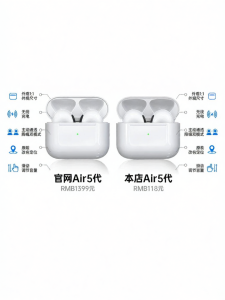 AOLUNDI | Wireless Semi-In-Ear Noise Cancelling Bluetooth Earbuds
