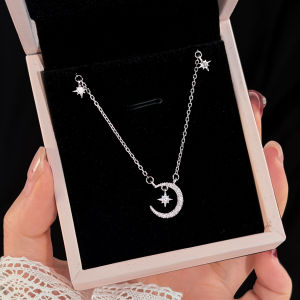 YICAN | Shiny Moon Star Zircon Necklace