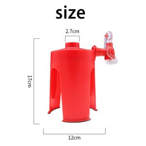 Máy Làm Nước Giải Khát Có Ga Không Cần Chạm Kiểu Đặt Ngược Có Vòi Nhấn Bằng Tay Dùng Để Làm Mát