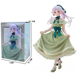 Bandai | New 14cm Noodle Stopper Sousou no Frieren Anime Girl Figure Frieren Beyond Journeys End Action Figure Collectible Model Toys