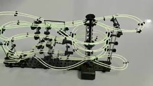 Marble Run Maze Race Track Games Luminous Spacerail Roller Coaster Level 2 3 4 Electric Elevator Model Education Science Toy