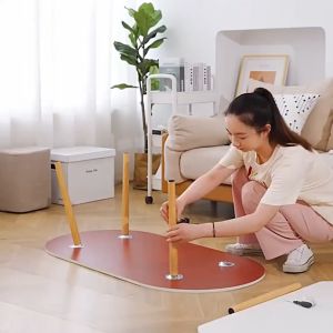Simple modern living room tea table small apartment tea table simple multi-functional