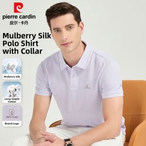 Pierre Cardin | Smooth Cool Feel Silk Polo Shirt