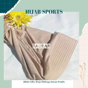 Daily Hijab Instan Matt Jersey Bergo Kerudung Nyaman Pad Antem Spandex Hq Premium