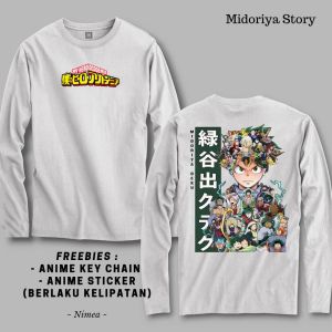 Kaos Panjang Midoriya Izuku Story - Nimea