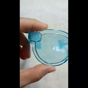 Kacamata Jelly Bening Warna Bentuk Oval Gagang Model Mermaid Faashion Anak Cewek Cowok Gaya Lucu Unik - SUNGLASSES KIDS