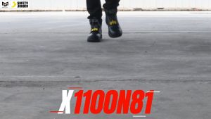 (สินค้าตำหนิ ลด40%)] Safety Jogger รุ่น X1100N81 S3 รองเท้าเซฟตี้หุ้มข้อ หัวคอมโพสิท กันลื่นพิเศษ พื้นกันทะลุ ระบายอากาศ
