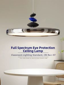 HUOQI | Retro Simple Full Spectrum Eye-Protecting Creamy Style Pendant Light