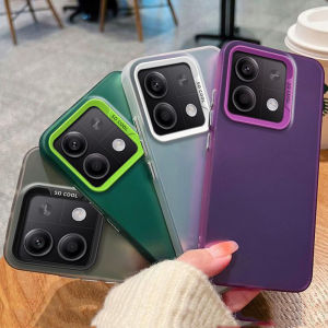 เคสโทรศัพท์เคลือบผิวโลหะออโรร่าสุดหรูสำหรับ Infinix Note 40 30 Pro Plus 40Pro + Note40Pro Note30 4G 5G เคสกันชนซิลิโคน TPU นิ่มปกป้องเคสฝาหลัง