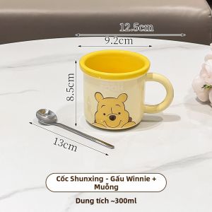 XIAOHUANGLU | Tách Sứ Dành Cho Bé Gái Bé Trai Dùng Tại Nhà