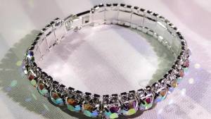 Top Sale 925 Stamp Silver Color Bracelets Full AAA Zircon Austrian Crystal Femme Women Link Chain Jewelry Bangles 14 Colors