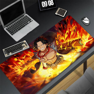 Bandai | Mouse Pad Laptop HD Print Anime Keyboard Pad Natural Rubber Anti-Slip Office PC One Piece Ace Desktop Mat Perfect Gift for Teens