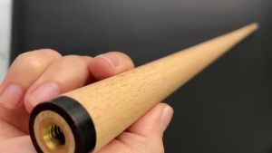 Ngọn cơ bida ren 5/16-18 - GỖ SỒI TRẮNG thẳng mượt - lắp vừa hầu hết các chuôi - Leopard Billiards