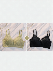 Breathable Comfort Bra For Small to Large Breasts Lace