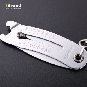 Quick Manual Measurement Tool Hexagonal Nut Screw Thread Size Portable Caliper Gauge Metric Imperial Handheld Measuring Device