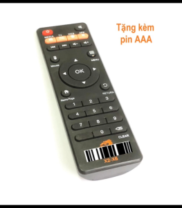 Remote Dùng Cho VinaBox Điều Khiển TV Box X2-X6 Hộp Tivi Thông Minh Android Vina Box Kèm Pin AAA