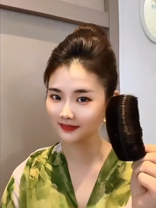 Sirkam Rambut Palsu Fluffy Hair Clip Wanita Penambah Volume Rambut Aksesoris Rambut HG AR15