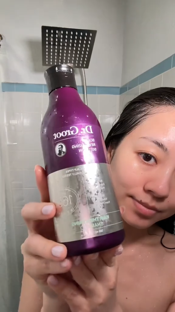 Dr. Groot Hair Thickening Shampoo 385ml | Korean Hair Care Volumize Thinning & Damaged Hair Biotin