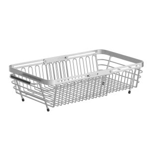 YUSHIJIA | Draining and Storage Stainless Steel Kitchen Organizer Large
