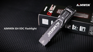AIMWIN EI4 Đèn Pin EDC Siêu Mỏng 3000LM Chiếu Xa 300m Sạc USB-C Nhẹ 104g IP54 Den Pin Cam Tay Bỏ Túi Cắm Trại Ô Tô Khẩn Cấp