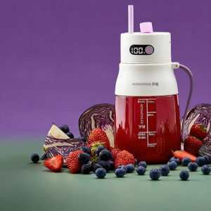 「China Plug」Royalty Line | 20-Blade Portable Electric Juicer 1000ml