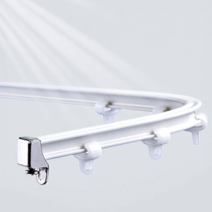 Silent Curved Aluminum Curtain Track