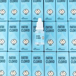 nước muối sinh lý natriclorid 0.9% lốc 10 chai dùng vệ sinh mắt mũi miệng