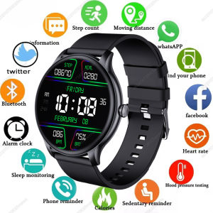 New Smart Watch 2025 Men Women Full Touch Screen Sport Fitness Watch IP67 Waterproof Bluetooth Call For Android IOS Smartwatch