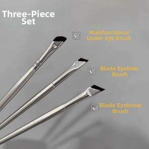 Ultra Fine Slanted Eyeliner Brush Set
