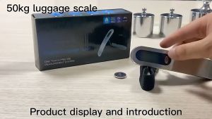 OSLO Company Timbangan Koper Elektronik Portable Stainless Travel Luggage Scale