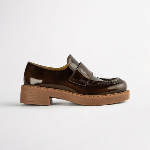 Tony Bianco | Autumn Winter Patent Leather Thick Sole JK Women Loafers