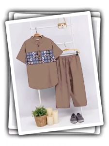 SETELAN KOKO ANAK LAKI-LAKI MODEL BATIK/BAJU KOKO ANAK/STELAN KOKO ANAK/BAJU MUSLIM ANAK TERKINI 1-10 THN