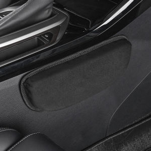 Long Distance Car Travel Leg Rest Pillow Flip Suede Velvet Driving Comfort Car Interior Accessories Knee Pad Vehicle Leg Protection