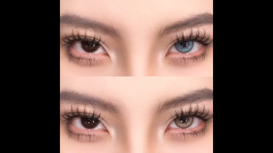 Eyeshare POLARIS Brown Softlens 14.2mm 1 pasang lensa kontak berwarna soflens