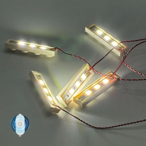 LYBMTWF 20 Chiếc 1x4 LED DIY Bộ Đèn Chiếu Sáng Phiên Bản Cảm Ứng Tương Thích Với Các Khối Xây Dựng Lego Lý Tưởng Cho Các Phụ Kiện Mô Hình 14+ Tuổi