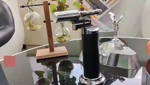 【Windproof lighter】High temperature welding gun windproof inflatable lighter direct ignition device cigar lighting moxibustion barbecue special