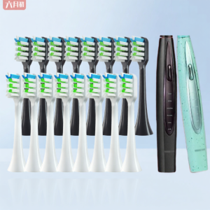 Soft Bristle Electric Toothbrush Head Compatible with Yaao F8/X1pro Universal Replacement Toothbrush Head for Deep Cleaning