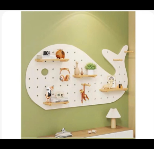 Kệ Pegboard Kệ Treo Tường Kệ Trưng Bày Kệ Decor Bằng gỗ MDF Nội thất các hình đa dạng nhà Home Decor Minh Cuong