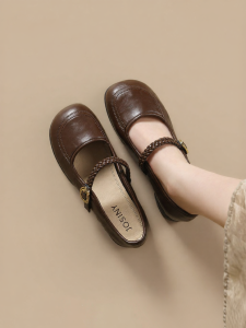 Josiny | Retro Style French Mary Jane Shoes