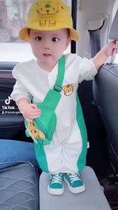 Bodysuit cho bé Dài Tay chất Thun mềm mịn Body dài tay cho bé Hình Thú đáng yêu mẫu quần áo sơ sinh 0-12M